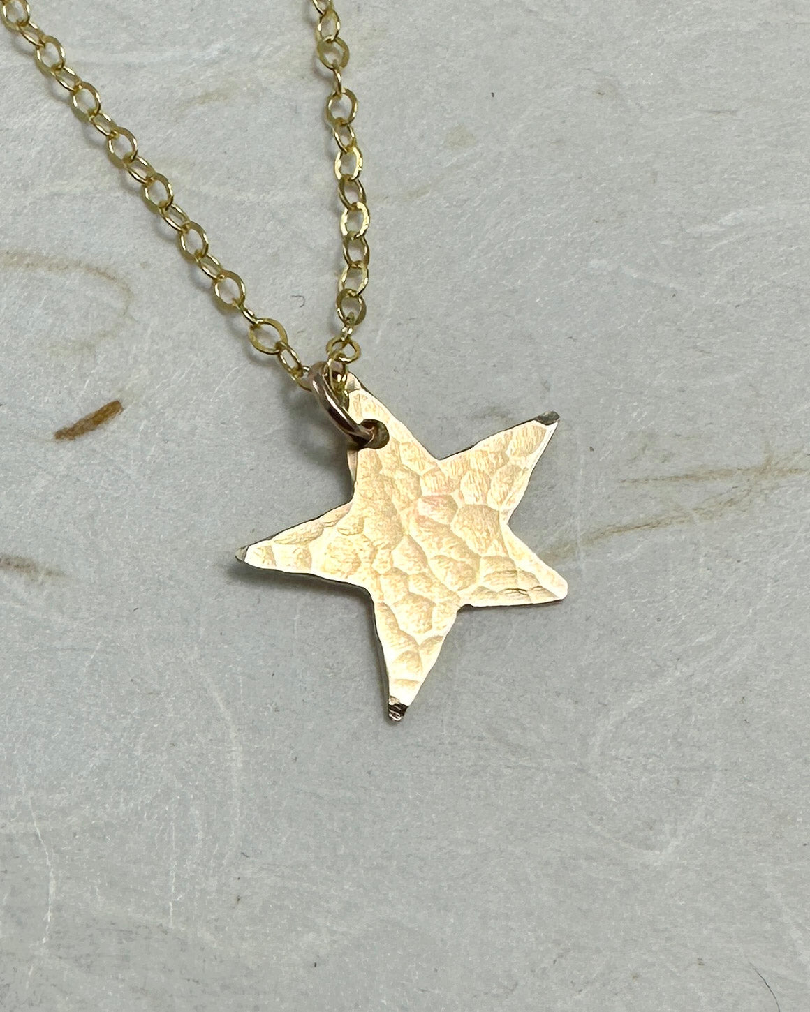 Wish Gold Star Necklace