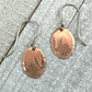 Floral Copper Earrings - Cloverleaf Jewelry