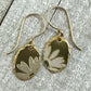 Floral Gold Earrings - Cloverleaf Jewelry
