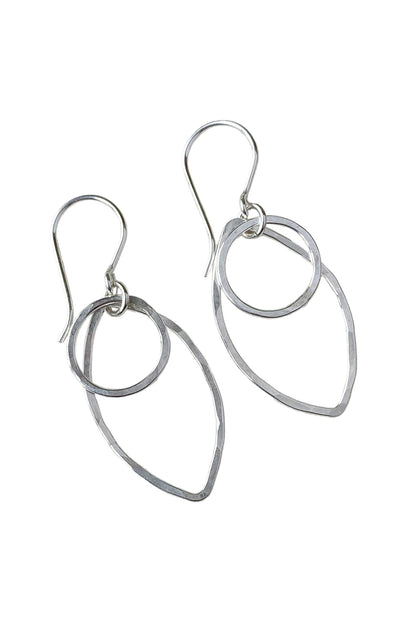 Noble Silver Earrings - Cloverleaf Jewelry