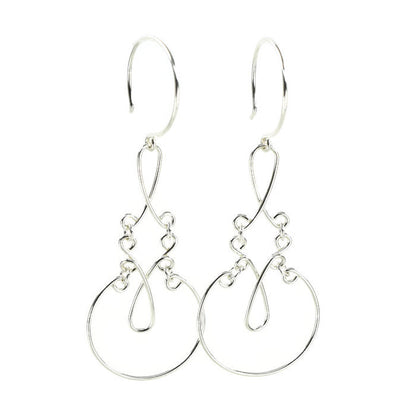 Allure Silver Earrings - Cloverleaf Jewelry