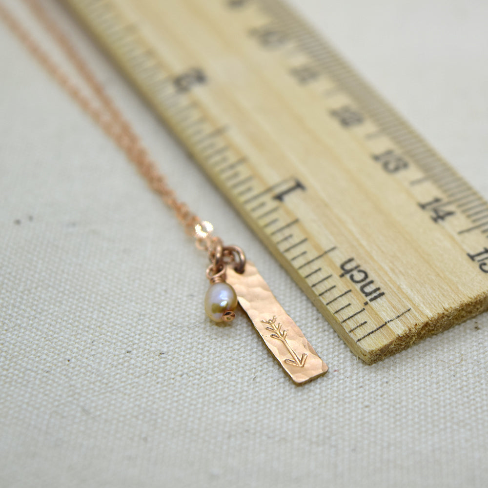 Arrow Charm Necklace