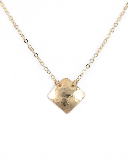 Cadence Gold Diamond Necklace - Cloverleaf Jewelry