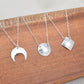 Cadence Silver Circle Necklace