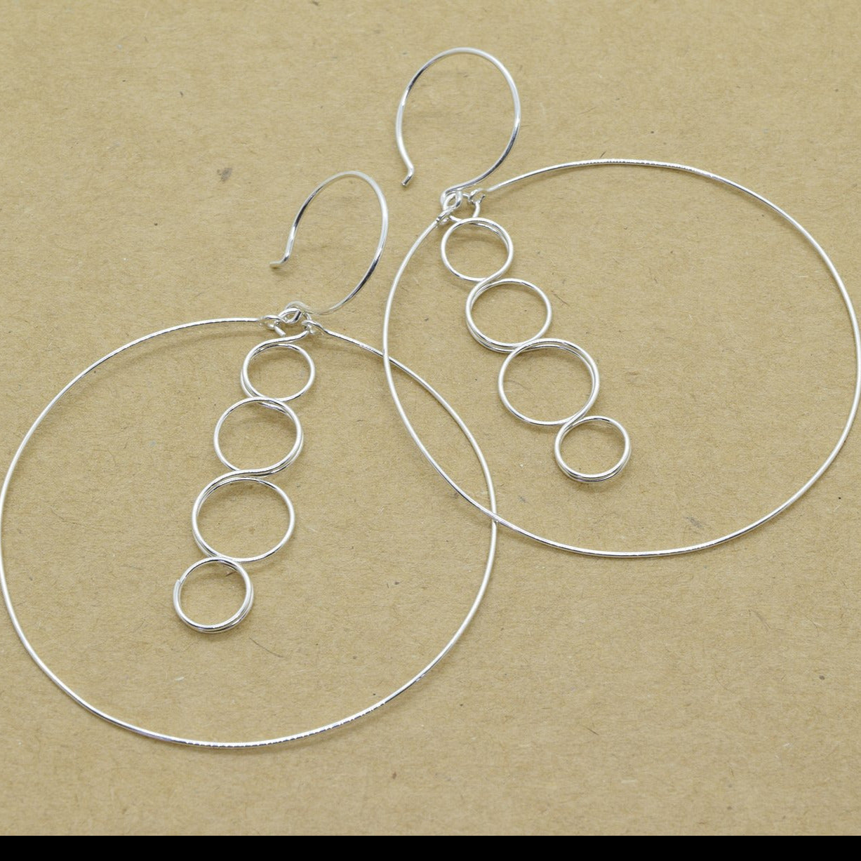 Caprice Silver Earrings