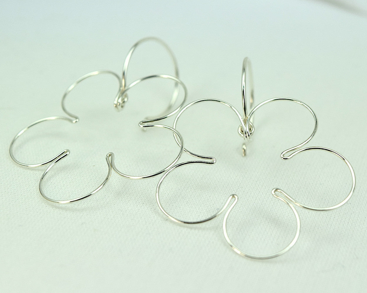 Blossom Silver Earrings, Small