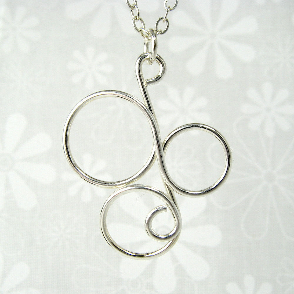 Circus Silver Pendant