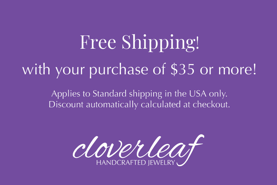 Radiant Silver Earrings - Cloverleaf Jewelry