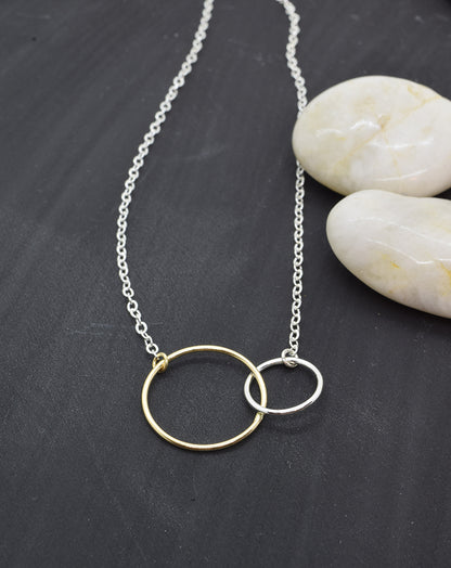 Dawn Silver Necklace - Cloverleaf Jewelry