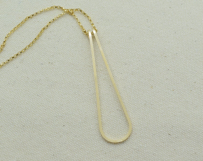 Elan Gold Necklace - Cloverleaf Jewelry