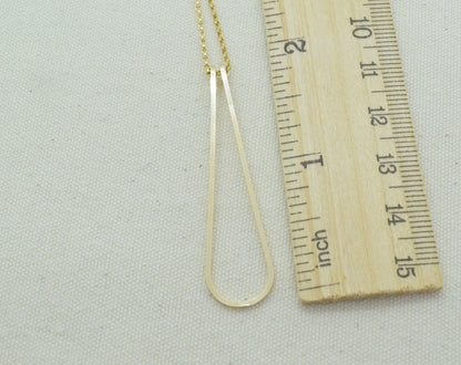 Elan Gold Necklace - Cloverleaf Jewelry