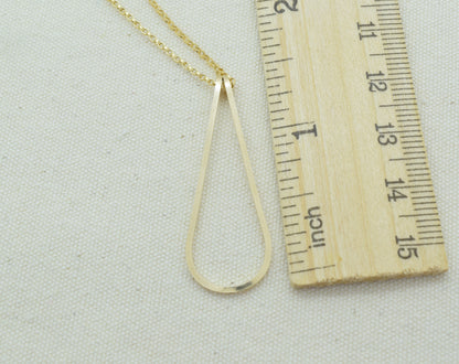Elan Gold Necklace - Cloverleaf Jewelry