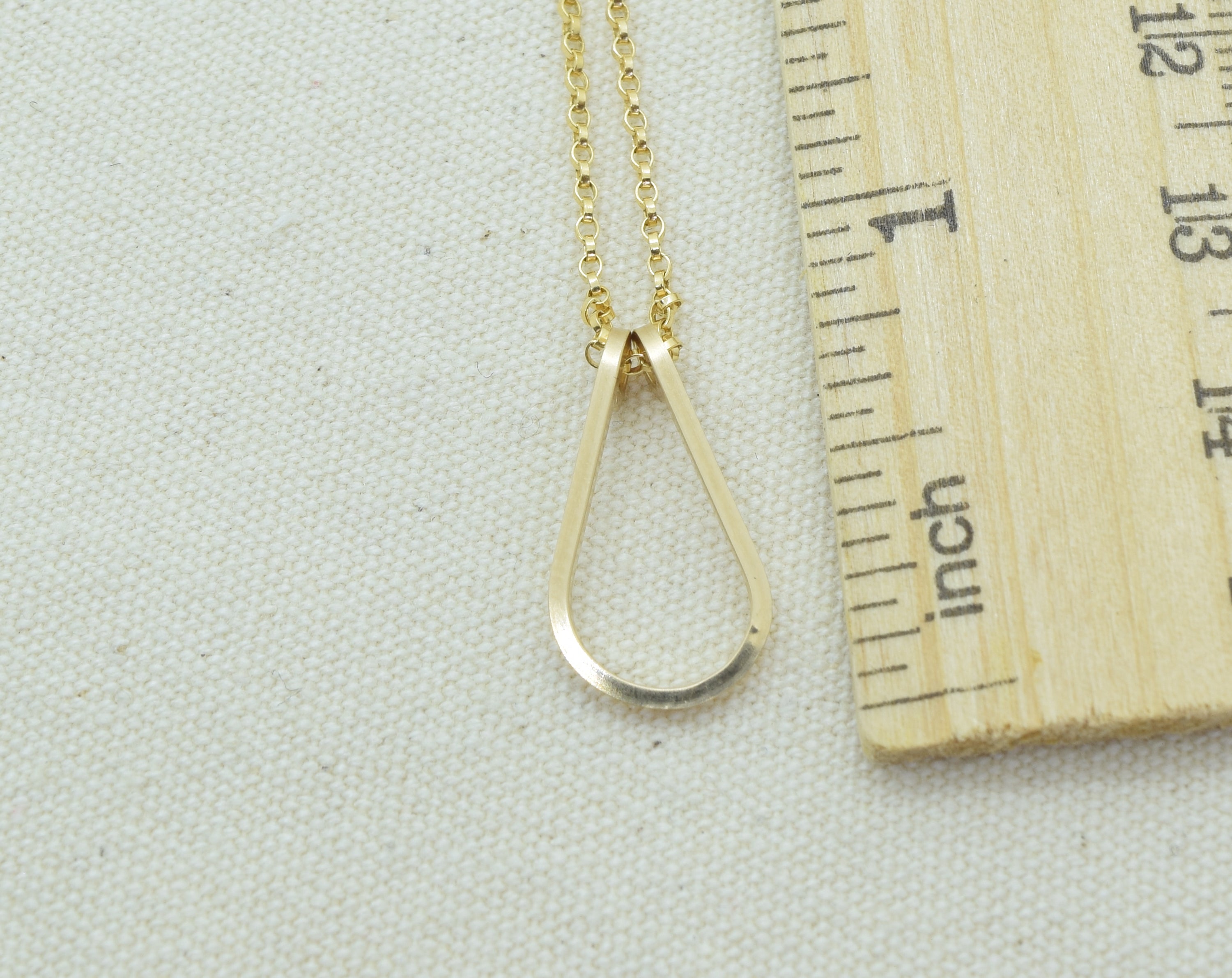 Elan Gold Necklace – Cloverleaf Jewelry