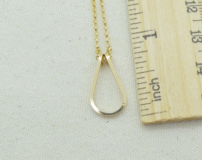 Elan Gold Necklace - Cloverleaf Jewelry