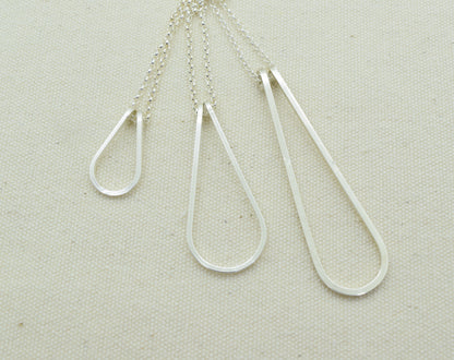Elan Silver Necklace - Cloverleaf Jewelry
