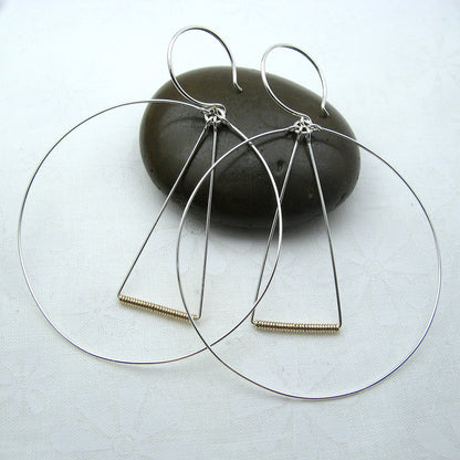 Elemental Silver Earrings - Cloverleaf Jewelry