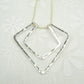 Geometric Silver Necklace
