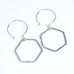 Honeycomb Silver Earrings