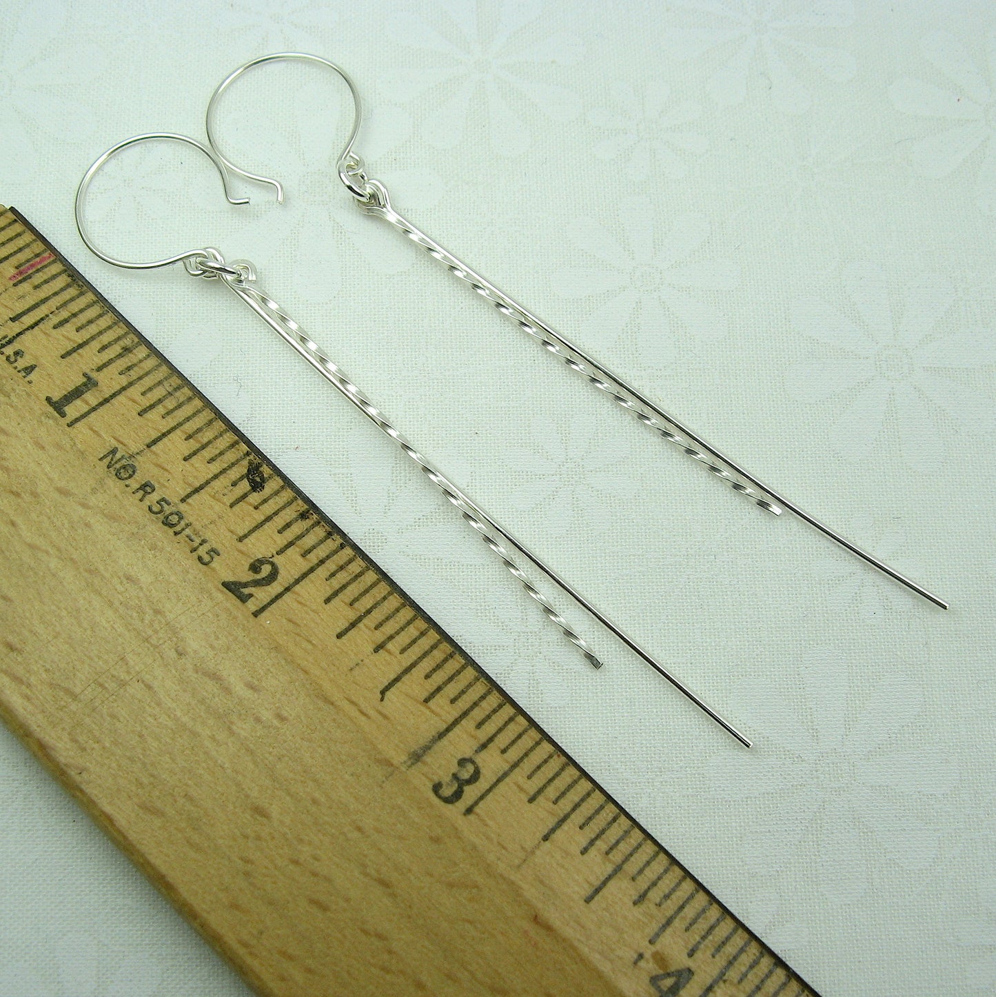 Icicles Silver Earrings