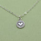 Silver Tiny Heart Necklace