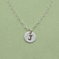 Min-I-Initials Sterling Silver Personalized Initial Necklace