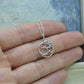 Sterling Silver Om Necklace