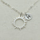 Sterling Silver Eclipse Necklace