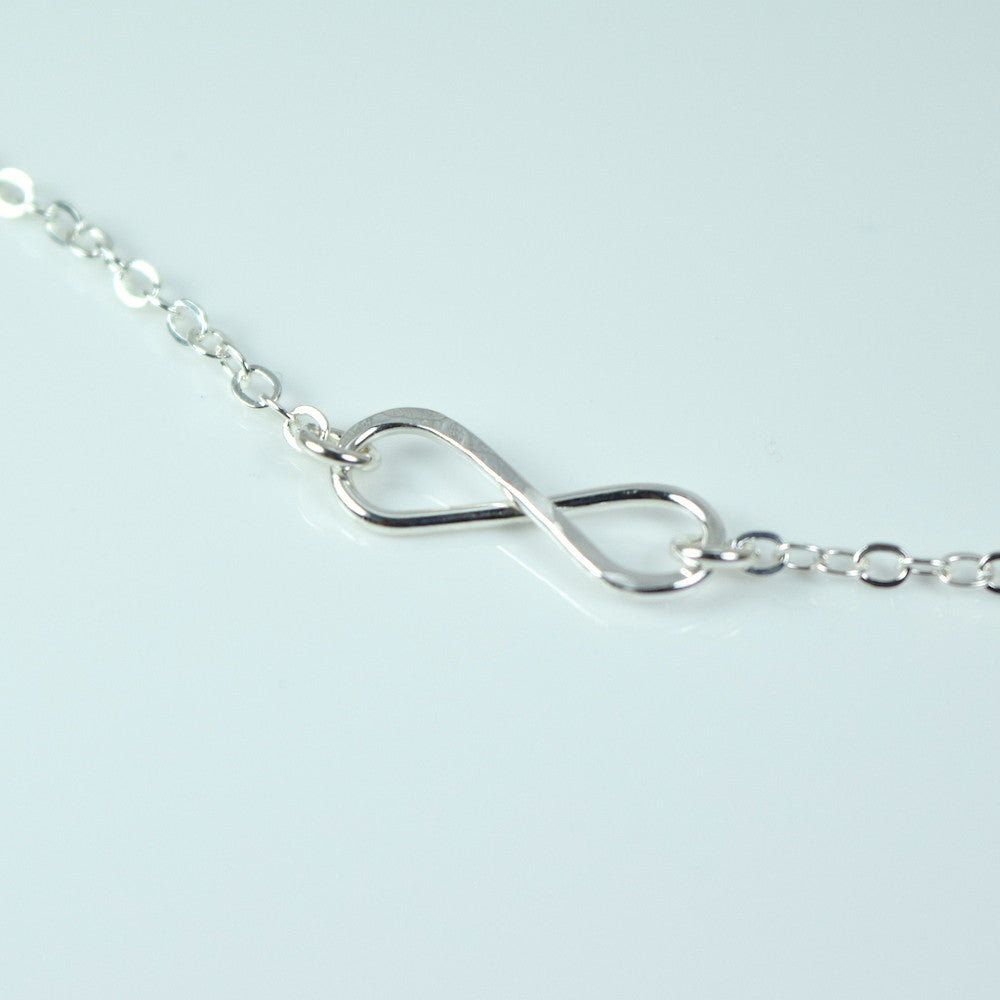 Infinity Silver Necklace