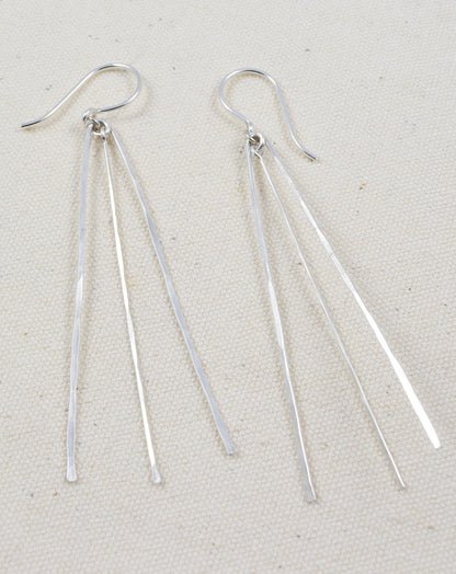 Journey Silver Earrings - Cloverleaf Jewelry