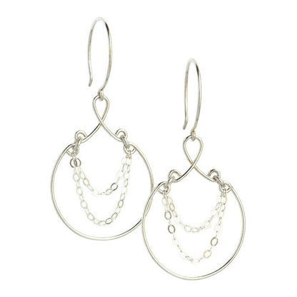 Jubilee Silver Earrings - Cloverleaf Jewelry