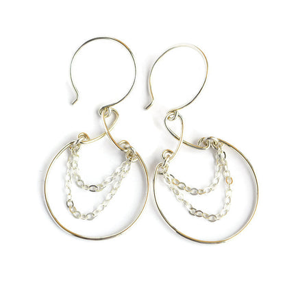 Jubilee Silver Earrings - Cloverleaf Jewelry