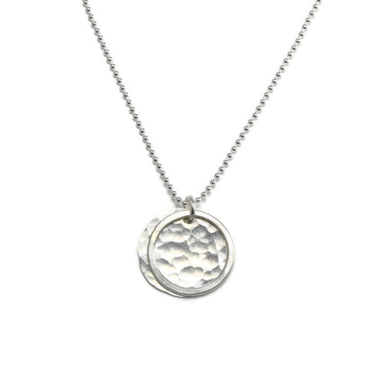 Kinetic Silver Necklace - Cloverleaf Jewelry
