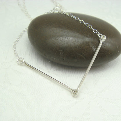 Linked Silver Necklace - Cloverleaf Jewelry