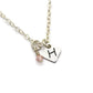 Min-I-nitials Silver Family Necklace - Cloverleaf Jewelry