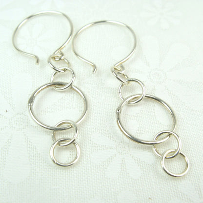 Mystic Silver Earrings - Cloverleaf Jewelry