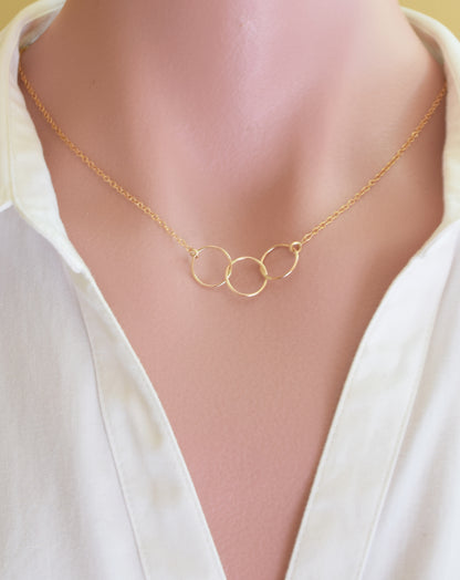 Mystic Gold Necklace - Cloverleaf Jewelry