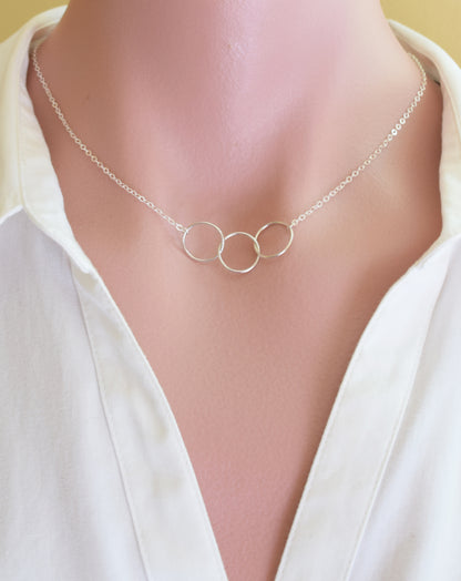 Mystic Silver Necklace - Cloverleaf Jewelry