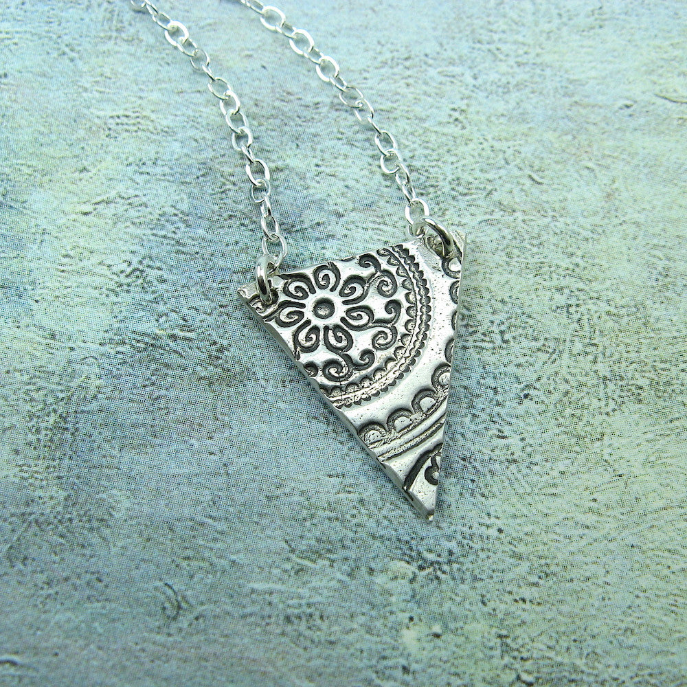 Pennant Silver Necklace