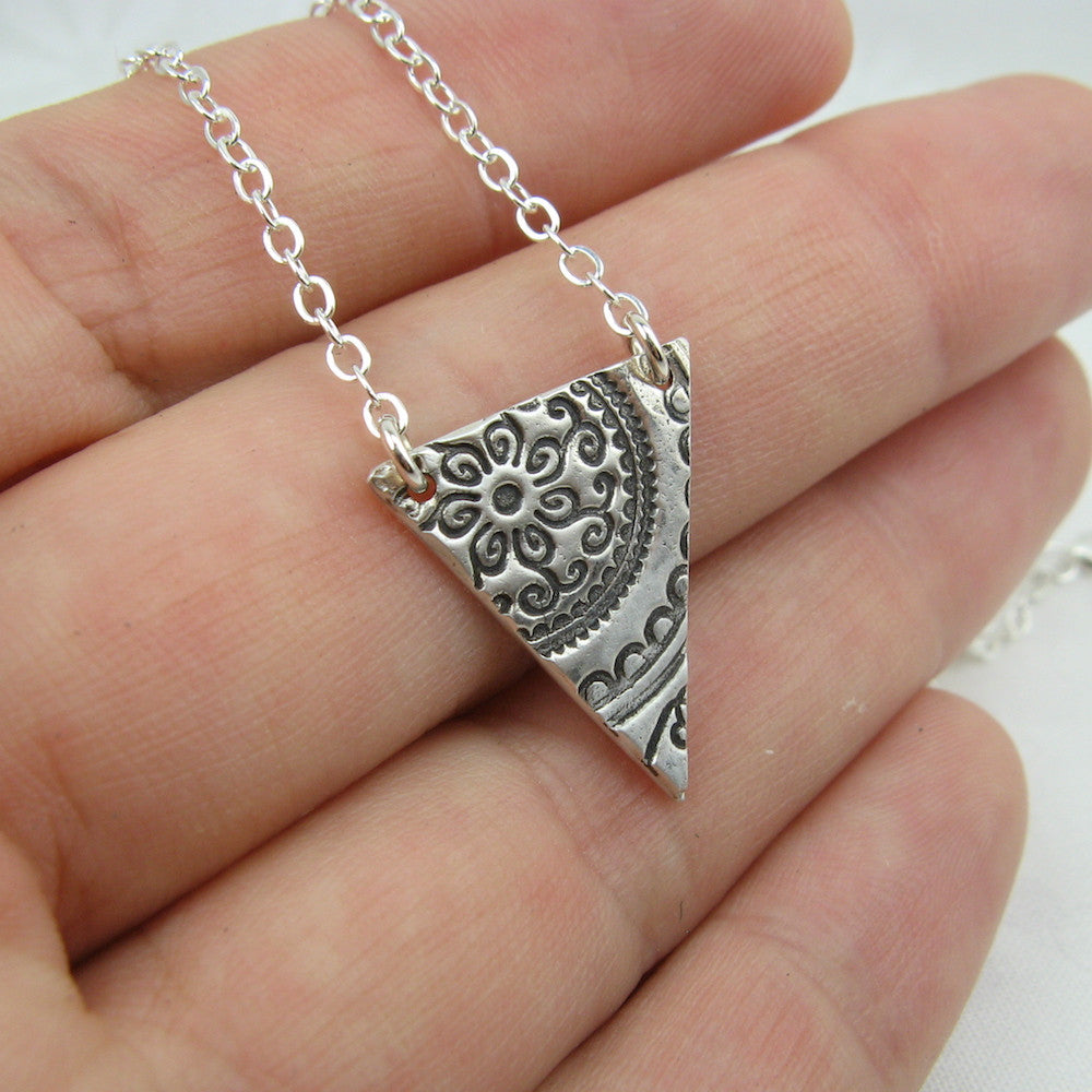 Pennant Silver Necklace