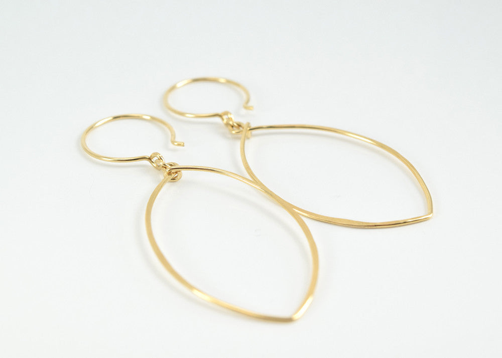 Petals Gold Earrings