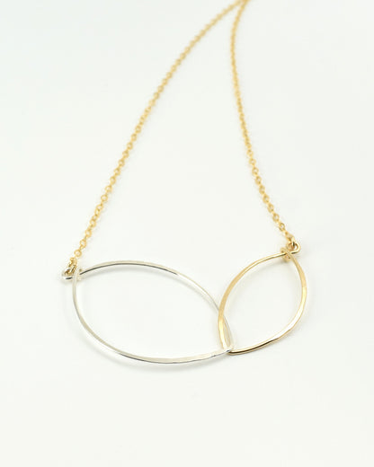 Petals Gold Necklace - Cloverleaf Jewelry