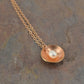 Pod Rose Gold Necklace with Pearl