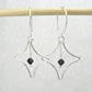 Radiant Silver Earrings - Cloverleaf Jewelry