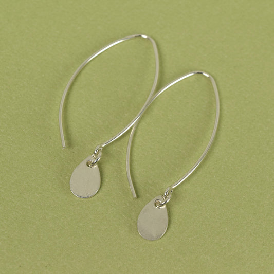 Reflect Silver Dangle Earrings
