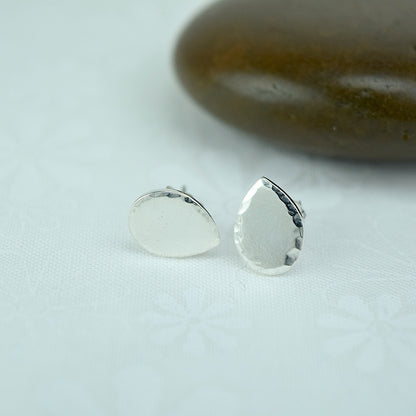 Reflect Silver Post Earrings - Cloverleaf Jewelry