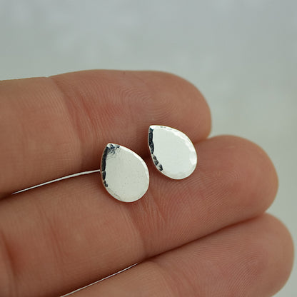 Reflect Silver Post Earrings - Cloverleaf Jewelry