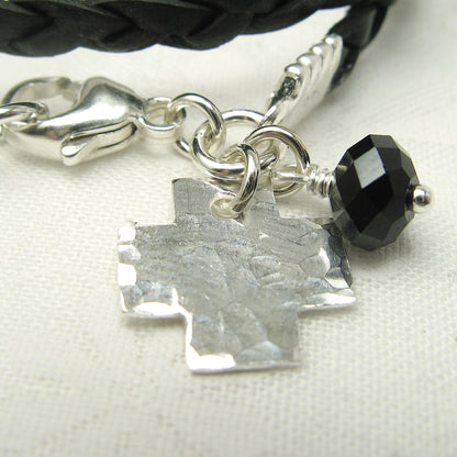 Swiss Cross Charm - Cloverleaf Jewelry