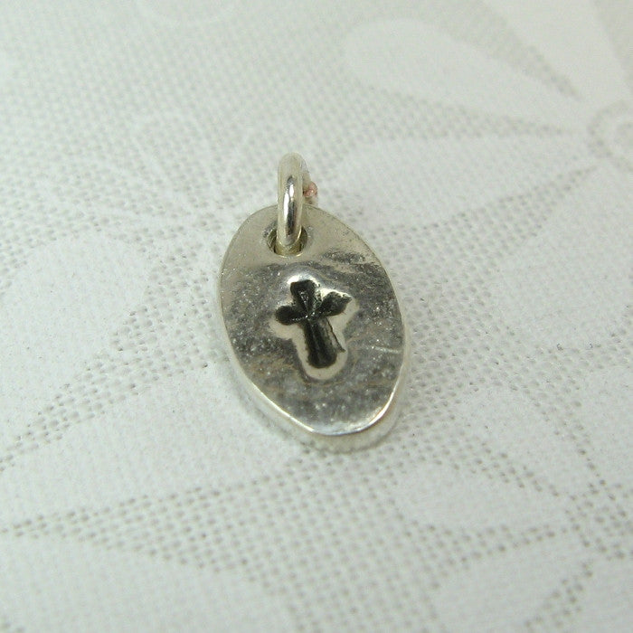 Tiny Cross Charm