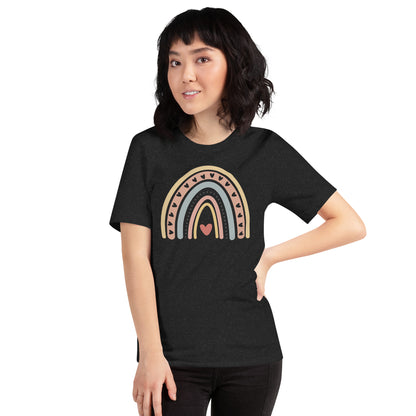 Boho Rainbow T-shirt for Women