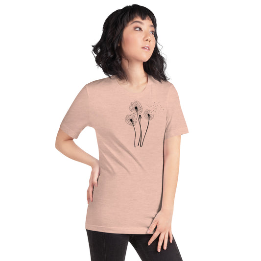 Dandelion Blowing in the Wind T-shirt